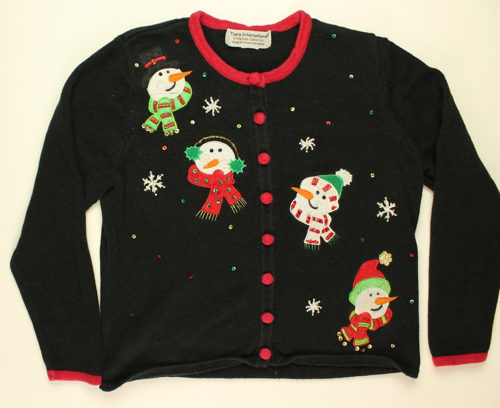 Button Down Ugly Christmas Sweater Ugly Christmas Sweater Women's