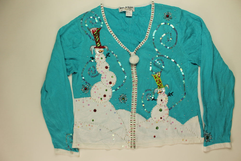 Shaking Up A Snowman- Small Christmas Sweater