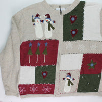 Shiny Star Tree-Small Christmas Sweater