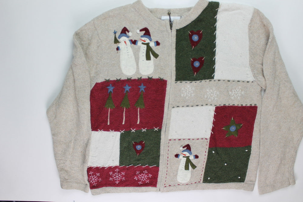 Shiny Star Tree-Small Christmas Sweater