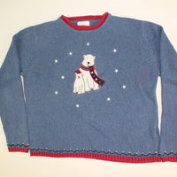 Polar Red White and Boom-Small Christmas Sweater