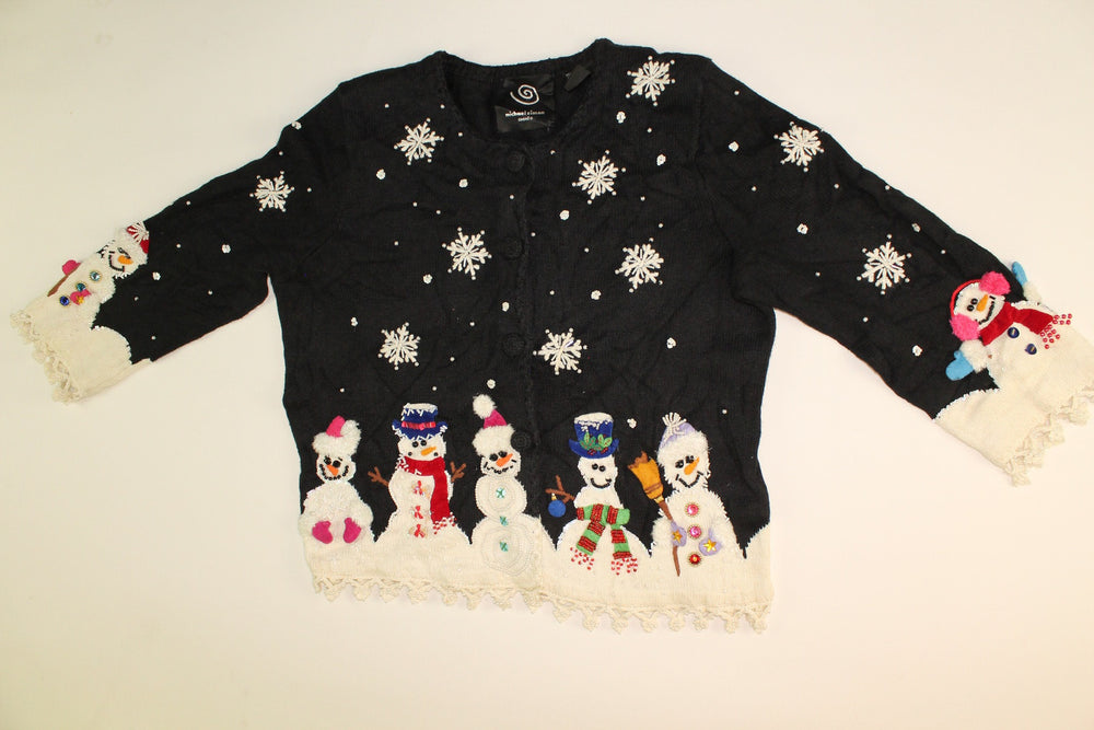 Snow Fancy- Small Christmas Sweater