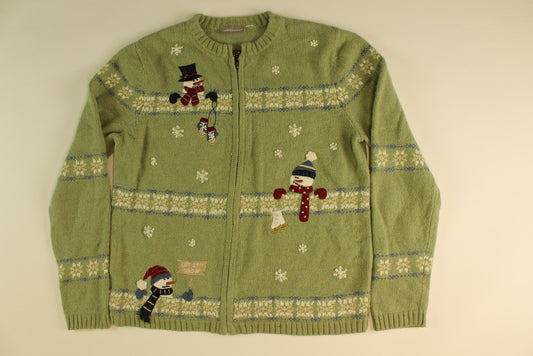 Snowmuch Fun In The Snow- Small Christmas Sweater
