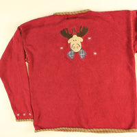 Mooseville- Small Christmas Sweater