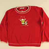 Arctic Fight-Medium Christmas Sweater