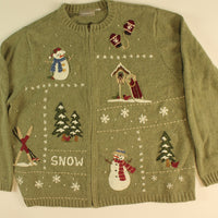 Snowmore Winter-Medium Christmas Sweater