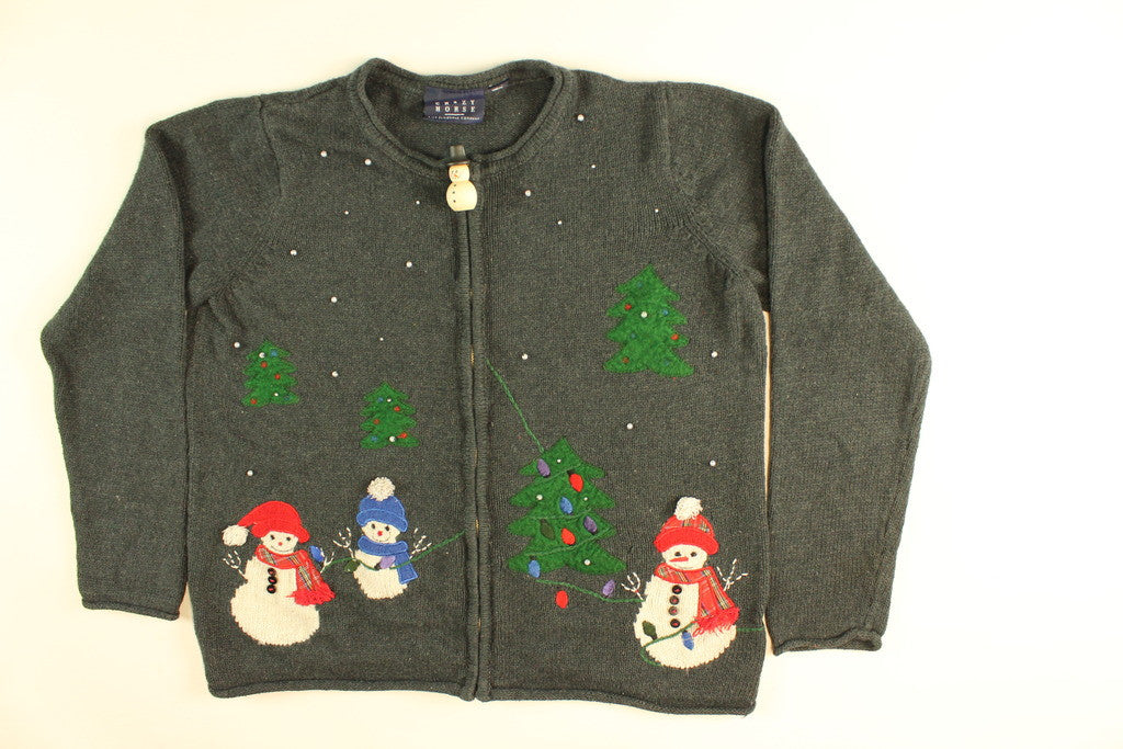 Lighting Community Trees- Small Christmas Sweater