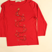 Golden Star Tree and Sparkle- XX Small Christmas Sweater