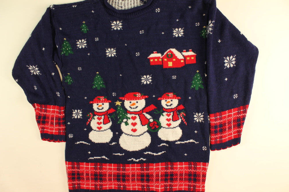 Snowman Tree Farm- Small Christmas Sweater