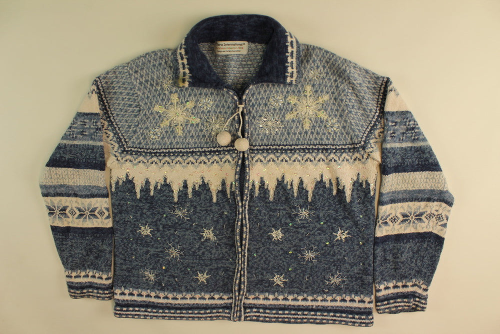 Winter Glisten- Medium Christmas Sweater