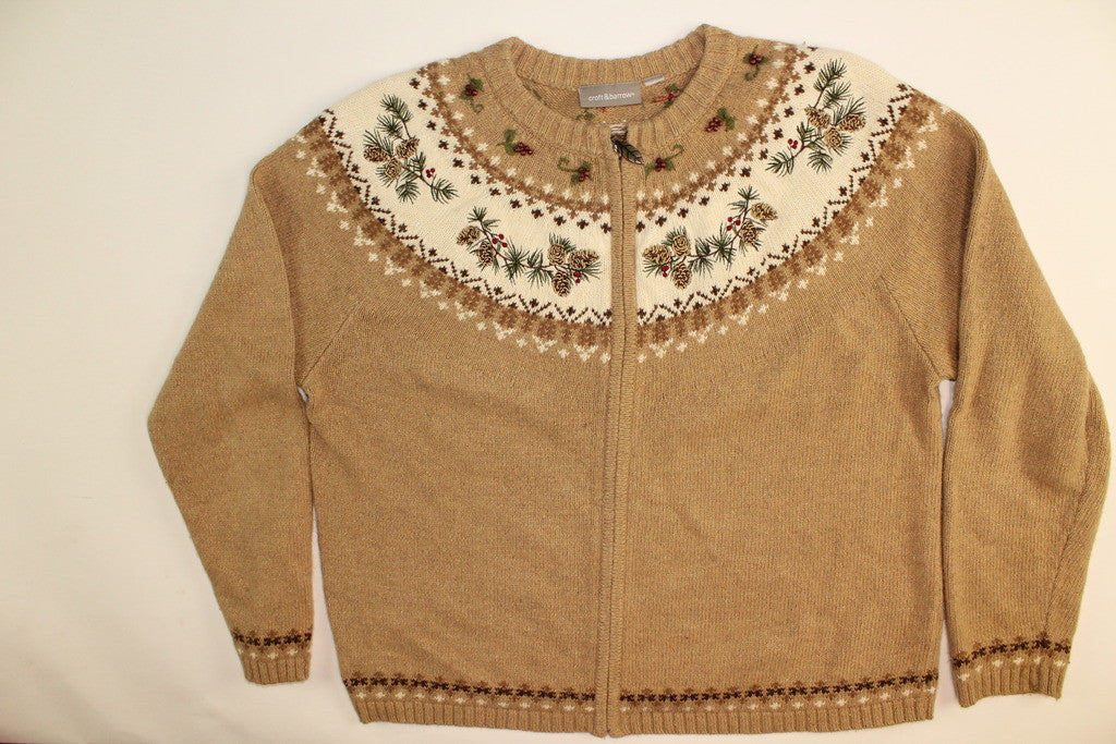 Winter Berries-Large Christmas Sweater| The Ugly Sweater Store