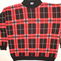 Plaid Party- Large Christmas Sweater