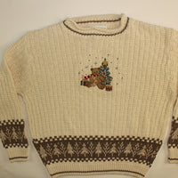 Two Teddies For Me- Medium Christmas Sweater