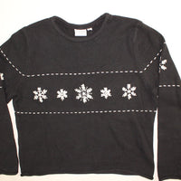 Traditional Snowflakes- Medium Christmas Sweater