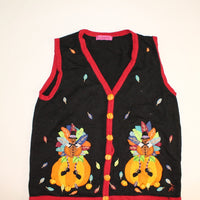 Toms Feathers For The Pumpkin- X Small Halloween Sweater