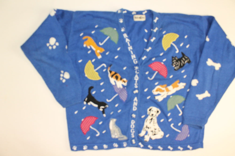 Catch a Falling Pet- Large Sweater