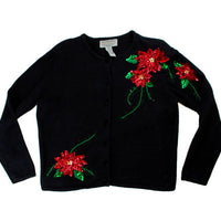 Sequences Flowers-Large Christmas Sweater