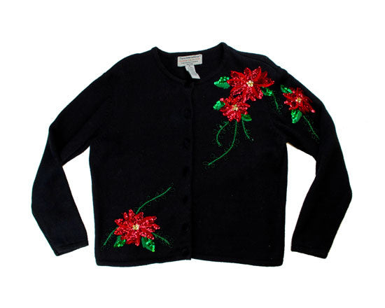 Sequences Flowers-Large Christmas Sweater